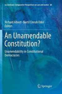 An Unamendable Constitution?