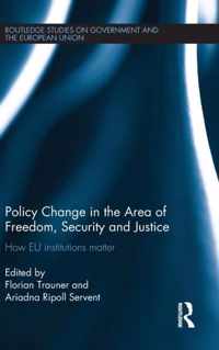 Policy Change in the Area of Freedom, Security and Justice