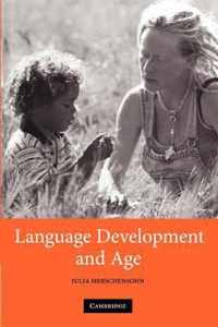 Language Development and Age