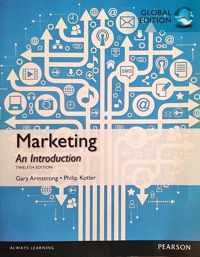 Marketing: An Introduction