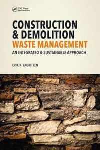 Construction, Demolition and Disaster Waste Management