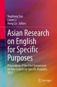 Asian Research on English for Specific Purposes