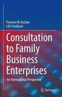 Consultation to Family Business Enterprises