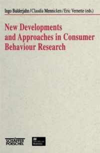 New Developments and Approaches in Consumer Behaviour Research