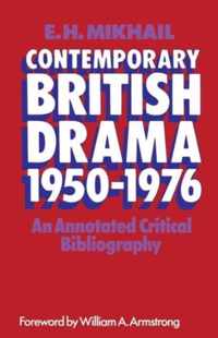 Contemporary British Drama 1950-1976