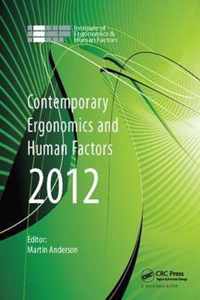 Contemporary Ergonomics and Human Factors 2012