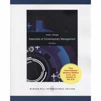 Essentials of Contemporary Management