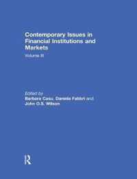 Contemporary Issues in Financial Institutions and Markets