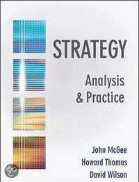 Strategy Analysis and Practice