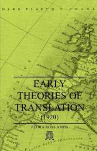 Early Theories Of Translation (1920)