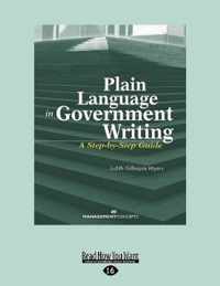 Plain Language in Government Writing