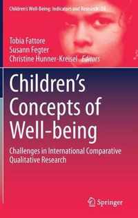 Children's Concepts of Well-being