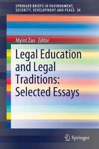 Legal Education and Legal Traditions