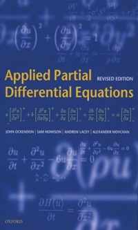 Applied Partial Differential Equations