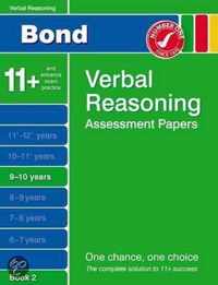 Bond Verbal Reasoning Assessment Papers 9-10 Years Book 2