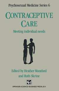 Contraceptive Care: Meeting Individual Needs