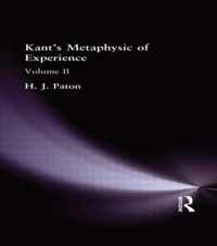 Kant'S Metaphysic Of Experience