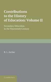 Contributions to the History of Education