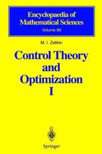 Control Theory and Optimization I