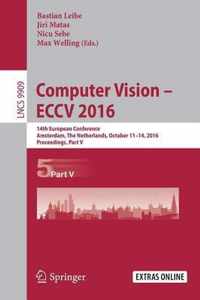 Computer Vision -- ECCV 2016