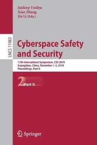 Cyberspace Safety and Security