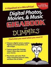 Digital Photos, Movies And Music Gigabook