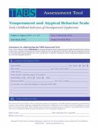 Temperament and Atypical Behavior Scale (TABS) Assessment Tool