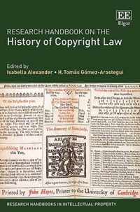 Research Handbook on the History of Copyright Law