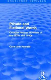 Private and Fictional Words