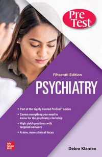 Psychiatry PreTest Self-Assessment And Review