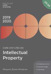 Core Statutes on Intellectual Property 2019-20