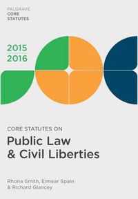 Core Statutes on Public Law & Civil Liberties 2015-16