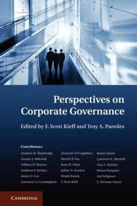 Perspectives on Corporate Governance