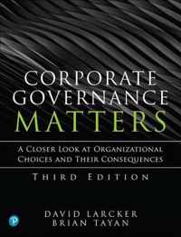 Corporate Governance Matters