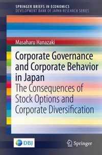 Corporate Governance and Corporate Behavior in Japan