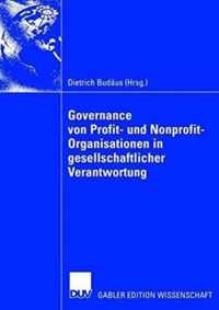 Governance Von Profit- Und Nonprofit- Organisationen in Gesellschaftlicher Verantwortung