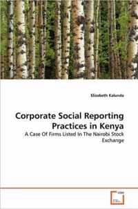 Corporate Social Reporting Practices in Kenya