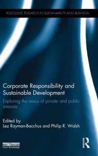 Corporate Responsibility and Sustainable Development