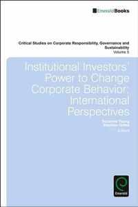 Institutional Investors' Power to Change Corporate Behavior