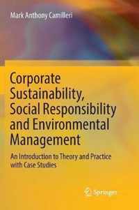 Corporate Sustainability, Social Responsibility and Environmental Management