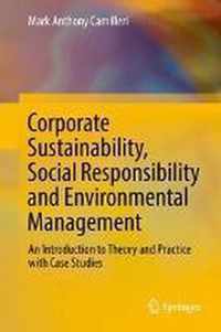 Corporate Sustainability, Social Responsibility and Environmental Management