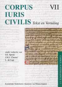 Corpus Iuris Civilis VII; Codex Justinianus 1 - 3 VII Corpus Iuris Civilis