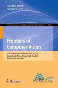 Frontiers of Computer Vision