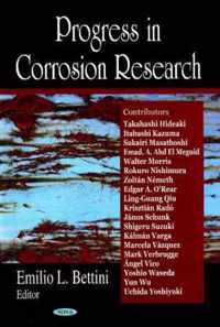 Progress in Corrosion Research