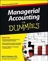 Managerial Accounting For Dummies