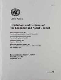 Resolutions and decisions of the Economic and Social Council