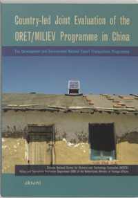 Country-led joint evaluation of the ORET/MILIEV programme in China