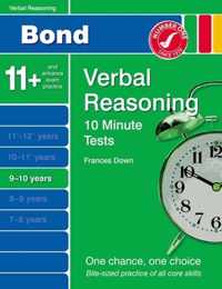 Bond 10 Minute Tests Verbal Reasoning 9-10 Yrs