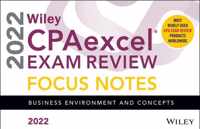 Wiley CPAexcel Exam Review 2022 Focus Notes - Business Environment and Concepts