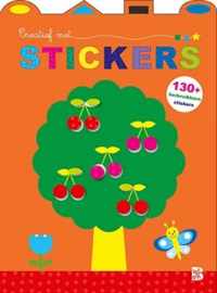 Creatief met stickers (kersenboom)